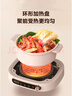 美的（Midea）电磁炉电陶炉电池炉家用围炉煮茶火锅炉2200W大火力炒菜烧水煮小米粥不挑锅国家补贴HW22W3-003W 实拍图