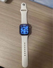 Apple/苹果 Watch Series 10 智能手表GPS款42毫米玫瑰金色铝金属表壳淡桃粉色运动型表带M/L MX1V3CH/B 实拍图
