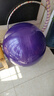 瑜伽球健身球感统训练瑜珈球大龙球加厚充气运动健身器材家用 瑜伽球-紫色【55cm含泵气塞】 实拍图