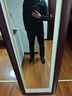 龙牙寒锋战术软壳长裤加强版男士秋冬通勤弹力户外防风寒保暖裤 极夜黑(直筒版) 175/78A(高175重121-135） 实拍图