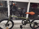 永久软尾避震折叠自行车7变速20英寸男女式成人学生城市小公路单车 绿 实拍图