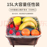 爱尚游（ASY）保温箱冷藏 保温袋母乳保鲜2-8度药品保冷箱 便携饭盒便当包 保温包保温箱送餐箱 水果保鲜盒便当包 妈咪包新妈妈背奶包户外野餐包储奶包 小蓝 实拍图