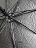 天堂 防晒阳伞三折 遮阳伞黑胶防晒伞贝壳图案三折叠晴雨伞 黑色 实拍图