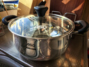 爱仕达（ASD） 磁通304不锈钢汤锅煲汤煮面熬粥一锅多用加厚复底电磁炉明火通用 304不锈钢汤锅 24cm 5.4L 实拍图