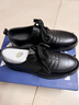 蜘蛛王男鞋男士商务休闲鞋英伦时尚系带正装皮鞋男 48602 黑色 39  实拍图