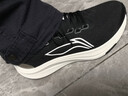李宁赤兔7/8 PRO跑步鞋男女鞋秋冬季中考体测跳绳马拉松竞速运动鞋 【纱架贾卡】黑/ 银/白(001)-5 【赤兔8男款】 40 实拍图