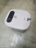 美的（Midea）泡脚桶足浴盆智能全自动按摩电动恒温加热足疗按摩器秋冬送父母长辈高档节日生日礼物 电动按摩丨智能恒温丨奶砖白 实拍图