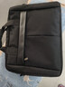 得力(deli)商旅公文包 三层大容量单肩可斜挎可手提商务收纳事务包可容纳15.6英寸电脑手提包 黑色  实拍图