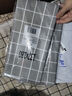 桌布茶几布防水防油餐桌布 北欧风格纹免洗桌垫布茶几垫台布 灰色格格137*180cm 实拍图