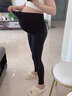 好橙孕妇棉裤加绒加厚冬季打底裤秋冬款外穿瑜伽裤冬天东北孕妇鲨鱼裤 黑色 羊羔绒500gsm 有调节带【建议：-10°到10°】 XL【适合140-170斤】 实拍图