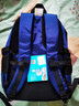 迪帅2025新款中学生书包男生初中生高中生超大容量背包男减负护脊男款 宝蓝色（送闪电熊） 大号（适合初中生/高中生） 实拍图