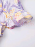 笛莎（DEESHA）女童2025夏印花网纱汉服旗袍 紫印花 165 实拍图