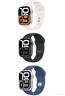 Apple/苹果 Watch Series 10 智能手表GPS款42毫米银色铝金属表壳丹宁色运动型表带M/L MX1K3CH/B 实拍图