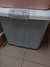 禧天龙家用收纳箱加厚衣物储物箱塑料箱大容量玩具整理箱 60L蓝色1个装 实拍图
