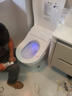 TOTO原装智能马桶自动翻盖即热烘干冲洗加热泡沫盾坐便器无水压大座圈 顶配版【自动翻盖+语音+泡沫盾】灰 250/300/350/ 400mm 免费测量包安装 实拍图