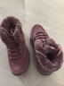斯凯奇（Skechers）女鞋春加绒厚底老爹鞋中帮雪地靴防滑休闲鞋167338 实拍图