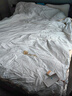 水星家纺羽绒被95%白鹅绒被子冬季冬被芯双人羽绒被200×230cm-1100g 实拍图