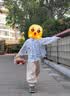 旗铂汉服男童春夏儿童新中式国风古风唐装 杏色长裤（仅裤子） 110 实拍图