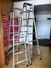 中创家用户外/工程梯 加厚铝合金人字梯2m多功能可折叠八步梯 TCL-08 实拍图