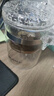金灶金灶TP-140 飘逸杯耐热玻璃泡茶壶茶水分离PC内胆一键滤茶泡茶杯 透明 TP140 300ml 1只 实拍图