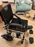 英洛华电动轮椅折叠轻便老人老年人智能全自动残疾人轮椅代步车N5519C 超轻款 6AH锂电+10公里 实拍图