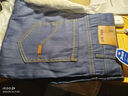 雅钧鸟牛仔裤男士春秋季直筒弹力修身大码工装裤夏款工作裤休闲长裤子男 8010蓝色+009蓝色【主图款】 34 -二尺七 实拍图