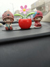 秋含汽车摆件 创意车载摆件太阳能摇摆太阳花摆件中控仪表台汽车饰品 红色丨太阳能摇摆丨小巧可爱 实拍图