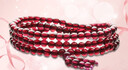 石玥珠宝精品5mm多圈石榴石手链本命年转运珠天然手串男女士款 水晶玛瑙 实拍图