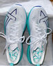 特步一体成型3代跑步鞋男体考耐久竞训支撑轻盈跑鞋女休闲运动情侣鞋 白/极光绿/石青蓝-势如破竹-男 43 实拍图