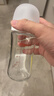 贝亲（Pigeon）玻璃奶瓶宽口径防胀气240ml M号奶嘴 3月+ AA187  实拍图