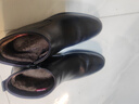 奥康品牌棉皮鞋男时尚冬季保暖休闲棉皮靴加绒男鞋牛皮棉鞋 单拉链加厚105011009JL 42 实拍图