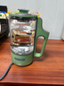 摩飞电器（Morphyrichards）养生壶分体便携式煮茶器烧水壶小型办公室家用多功能煮茶壶分体热水壶0.6L MR6085 绿 实拍图