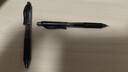 派通（Pentel ）速干黑色中性笔BLN-105中性笔0.5按动彩色顺滑速干防滑水笔签字笔学生用刷题考试黑笔LRN5TL笔芯 【6支】黑色 0.5mm 实拍图