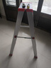 康鹏梯子家用折叠伸缩加厚铝合金人字梯室内多功能伸缩楼梯登高工程梯 全三角片加固-1.2米加厚 实拍图