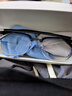 戴申理工男半框眼镜痞帅斯文败类近视眼镜男女可配度数眼睛镜框 0度平光防蓝光 实拍图