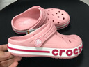 卡骆驰（CROCS）洞洞鞋贝雅卡骆班轻便耐磨一脚蹬休闲鞋|205089 芭蕾粉/糖果粉-6TG 40 (250mm) 实拍图
