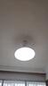 欧普（OPPLE）风扇灯吊扇灯24瓦LED照明低噪音餐厅卧室吊灯灯具包安装 冰风白 实拍图