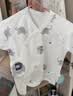 爱宝适婴儿衣服夏季新生儿半背衣宝宝家居服和尚服可爱大象T167 59码 实拍图
