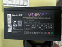 航嘉（Huntkey）WD850P全模组白金牌850W电脑电源（80PLUS白金全模/5年质保/ATX3.1/PCIe5.1/全电压） 实拍图