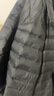 雪中飞秋冬新款情侣立领轻薄羽绒服休闲短款鸭绒保暖羽绒服 宝石黑|8086 2XL 185/104A 实拍图