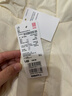 优衣库童装男童女童高性能复合连帽外套/保暖厚衣服473309 01 乳白色 140 实拍图