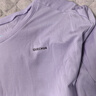 迪卡侬（DECATHLON）速干T恤男女运动户外健身宽松快干吸汗跑步短袖QUMM MH100 女款-薰衣紫 2XL 实拍图