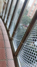 九千谷阳台防护网 围栏封窗网格围栏网猫咪防坠窗0.8孔1米宽3米长 3841 实拍图