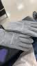 回力（Warrior）手套男士冬季加绒骑行电动车防风防寒防水防滑触屏开车保暖手套女 款式二：灰色 均码 实拍图