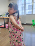 ASK JUNIOR女童连衣裙2025夏小童大花满印儿童吊带公主裙 花色 120 实拍图