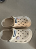大嘴猴（paul frank）洞洞鞋女户外休闲沙滩透气软底外穿防雨凉拖鞋杏色38-39 PF086 实拍图