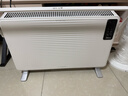 美的（Midea）【非凡尊享】取暖器家用石墨烯语音暖风机浴室电暖器电暖气全屋大面积取暖欧式快热炉 HDT22TLR 实拍图