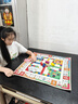 小顽豆大号富翁桌面游戏棋盘6飞行棋地毯8儿童地产桌游大亨棋类益智玩具 实拍图