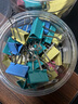 【4盒囤货装】晨光（M&G）文具4#25mm 48只/罐 彩色长尾夹 金属票据夹 办公用品 4盒装 ABS916J4 实拍图