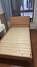 林氏家居床双人床原木风北欧风主卧室家用大床双人床1.2x2米UB1A 实拍图
